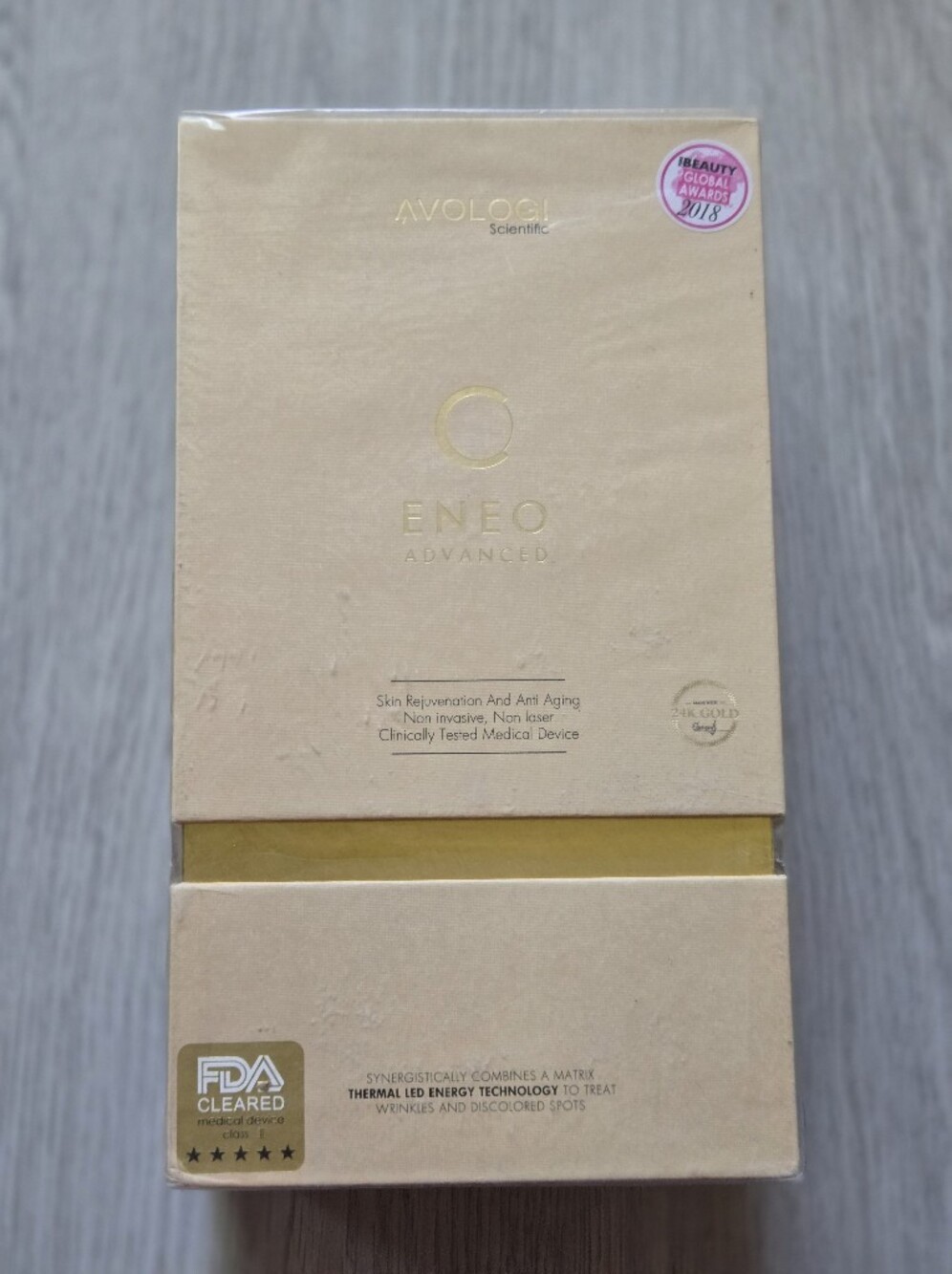 Avologi ENEO Advanced Skin Rejuvenation Device - Gold Beige
